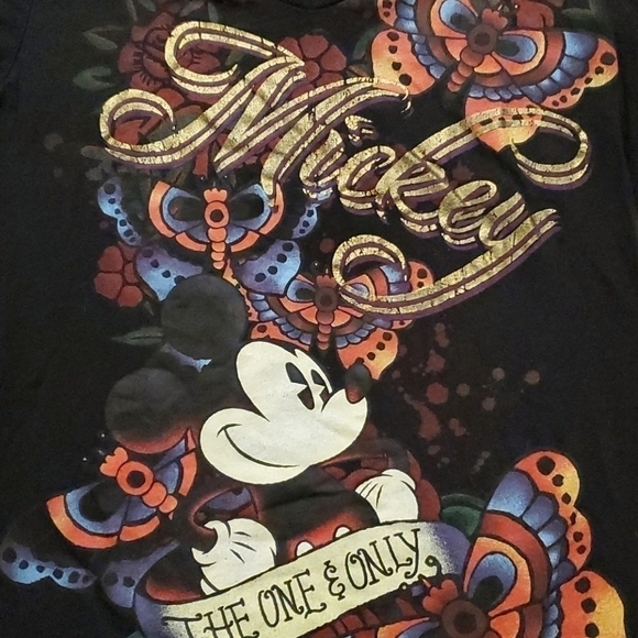DISNEY Mickey The One and Only Graphic Tee Sz L - Picture 2 of 4